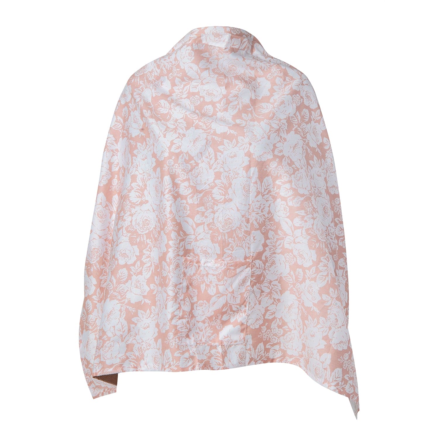 Rosy Cotton Breastfeeding Infant Nursing Cover Peach - Baby Moo