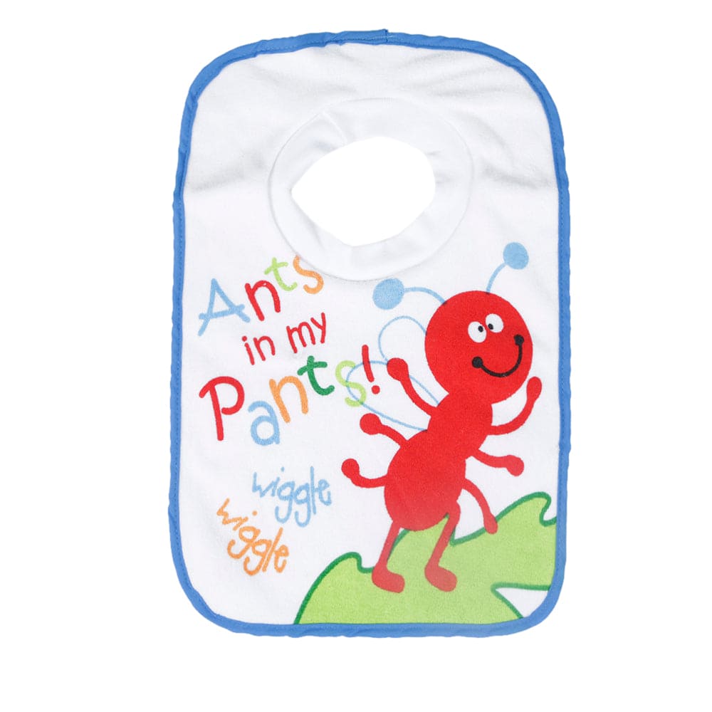 Wiggle Blue Bibs - Baby Moo