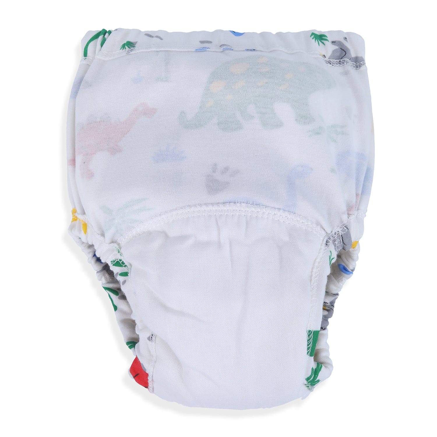 Baby Moo Dinosour Reusable Cloth Training Pants Diaper Panty - Multicolour - Baby Moo