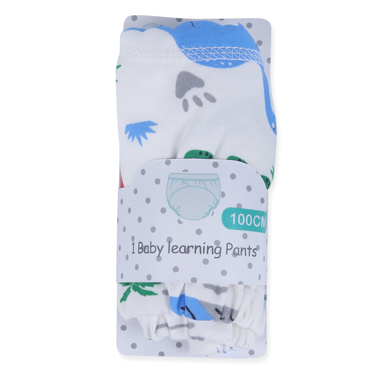 Baby Moo Dinosour Reusable Cloth Training Pants Diaper Panty - Multicolour - Baby Moo