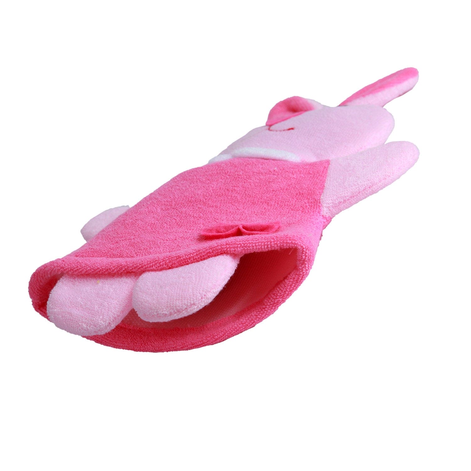 Animal Pink Cartoon Bath Glove - Baby Moo