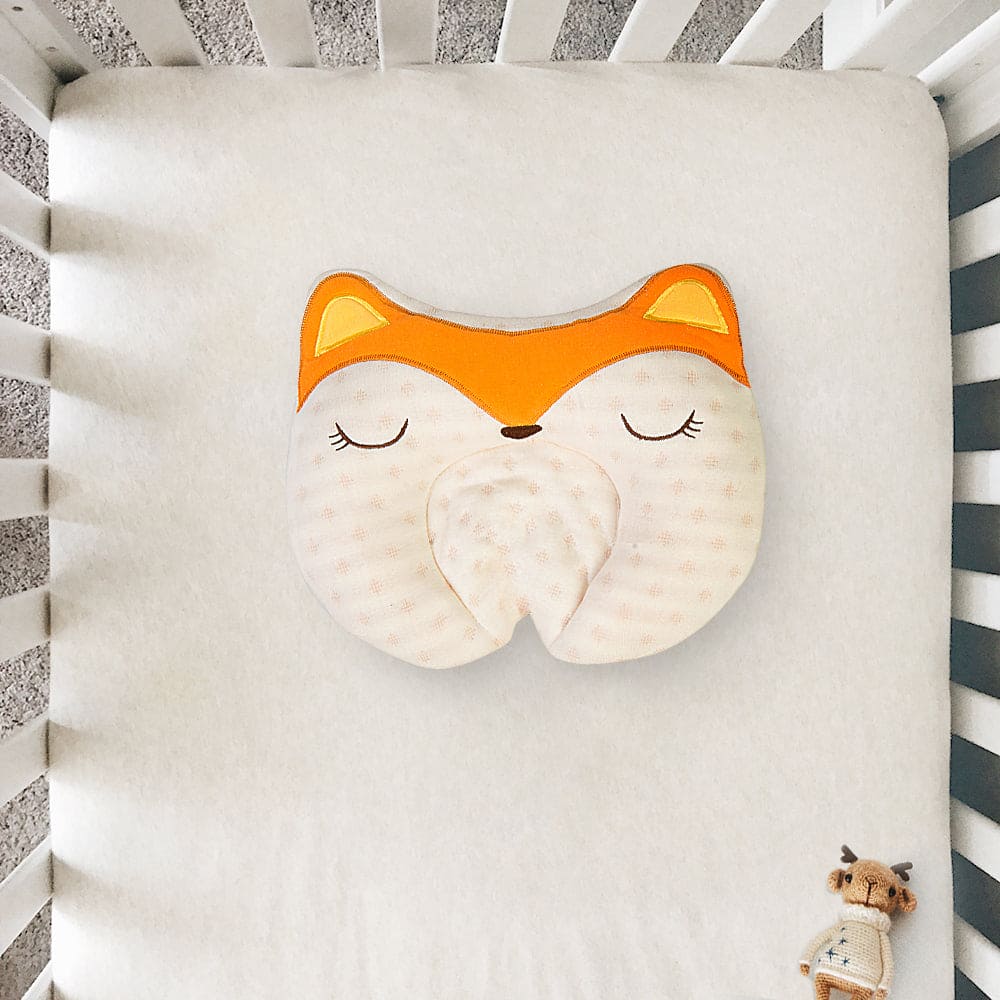 Sleepy Fox Orange Memory Pillow