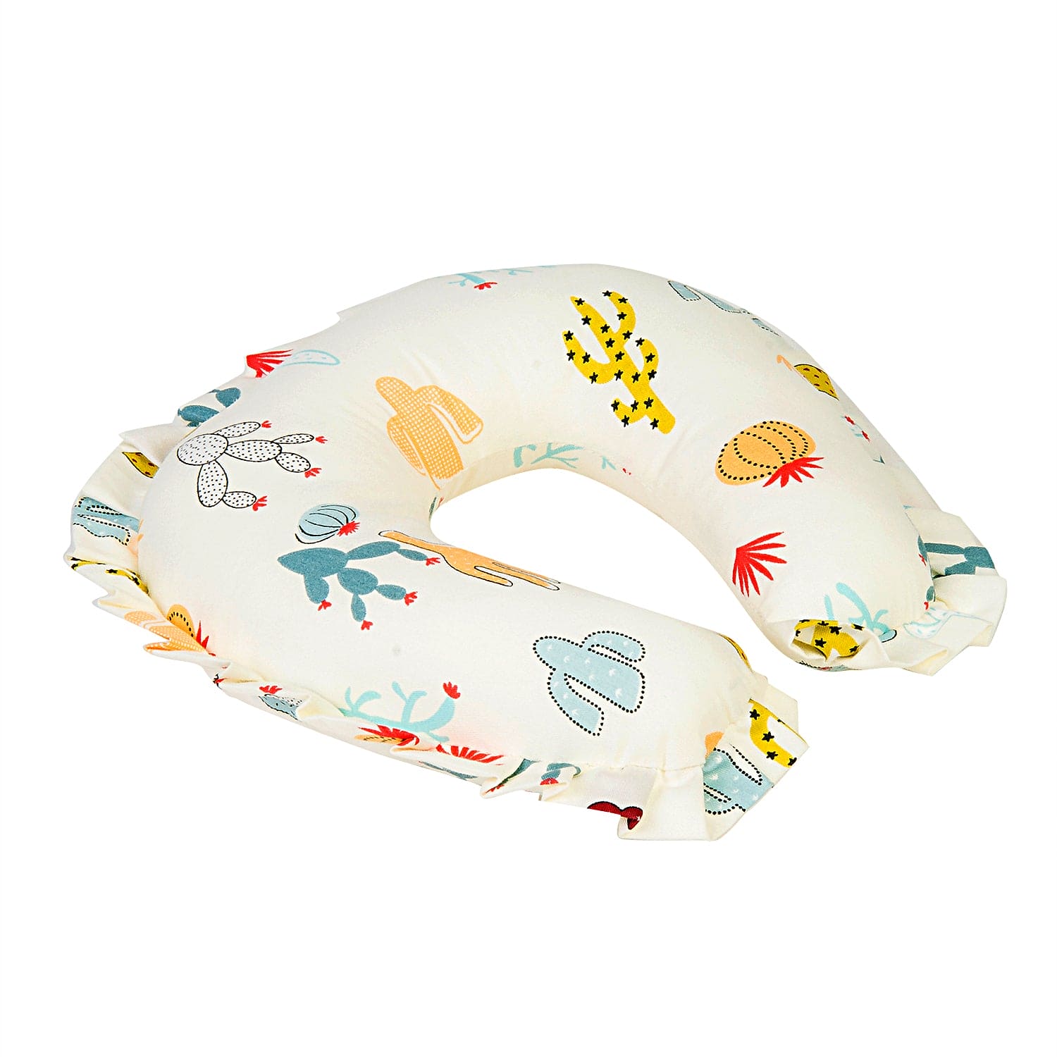 Cactus Off White Neck Support Pillow - Baby Moo
