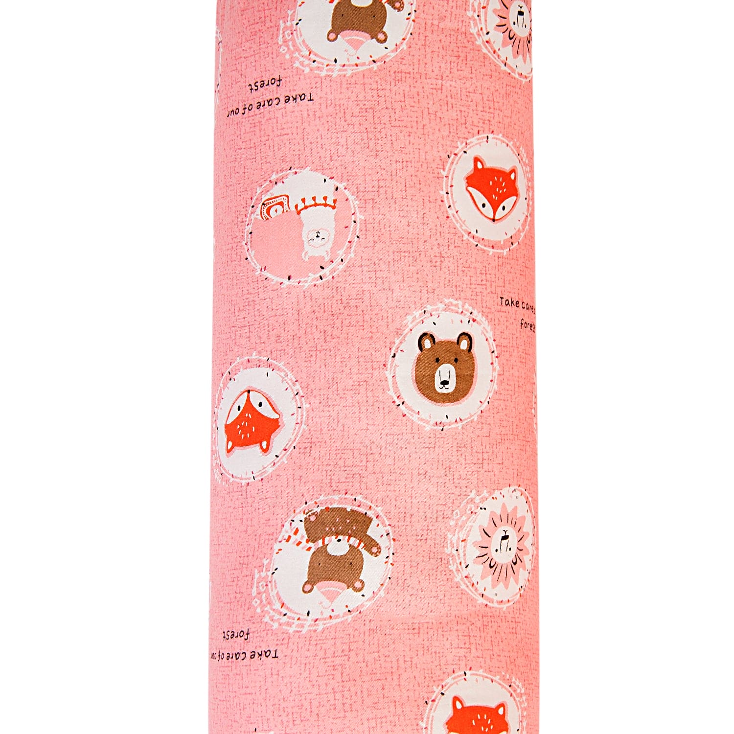 Forest Friends Peach 2 Pcs Small Bolster Set - Baby Moo