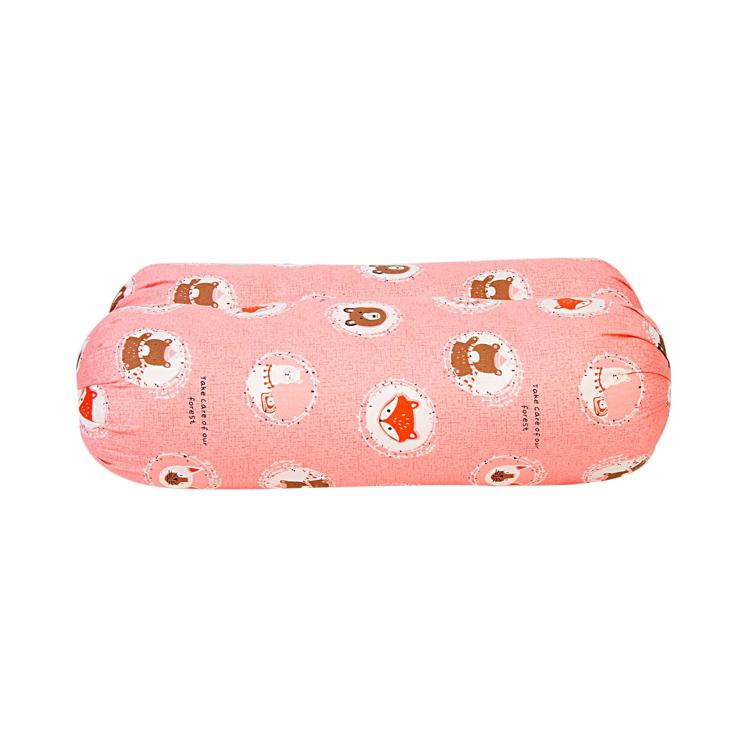 Forest Friends Peach 2 Pcs Small Bolster Set - Baby Moo