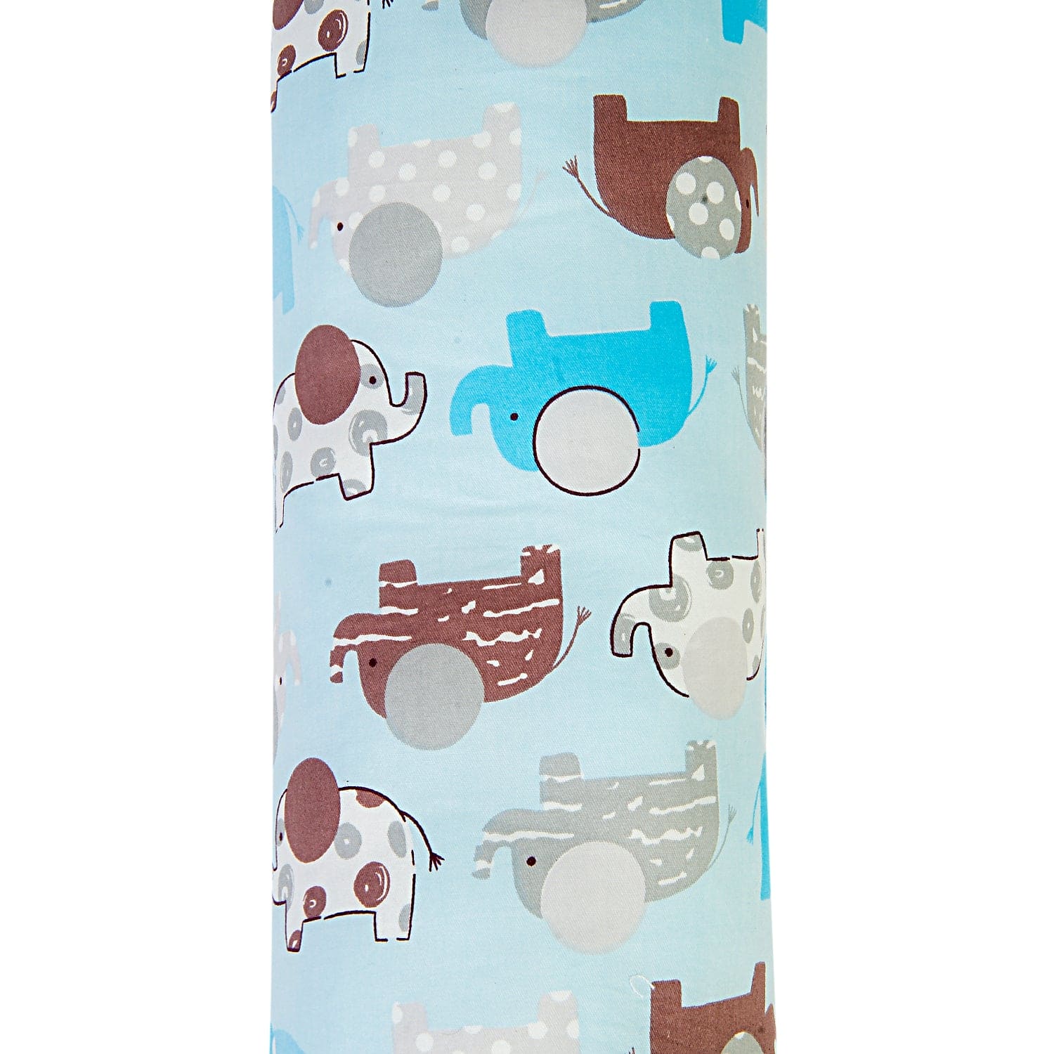 Elephant Blue 2 Pcs Large Bolster Set