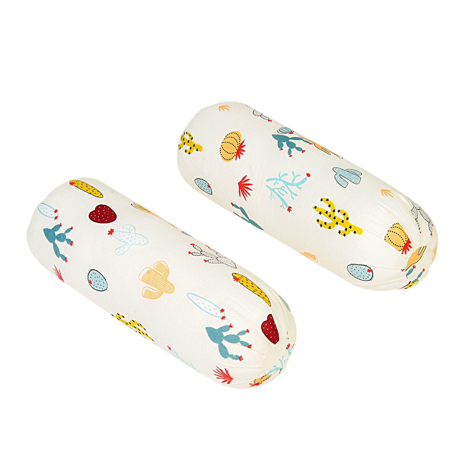 Cactus Off White 2 Pcs Large Bolster Set - Baby Moo