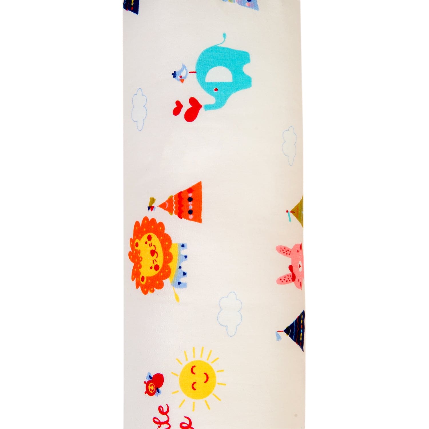 Lion Off White 2 Pcs Large Bolster Set - Baby Moo