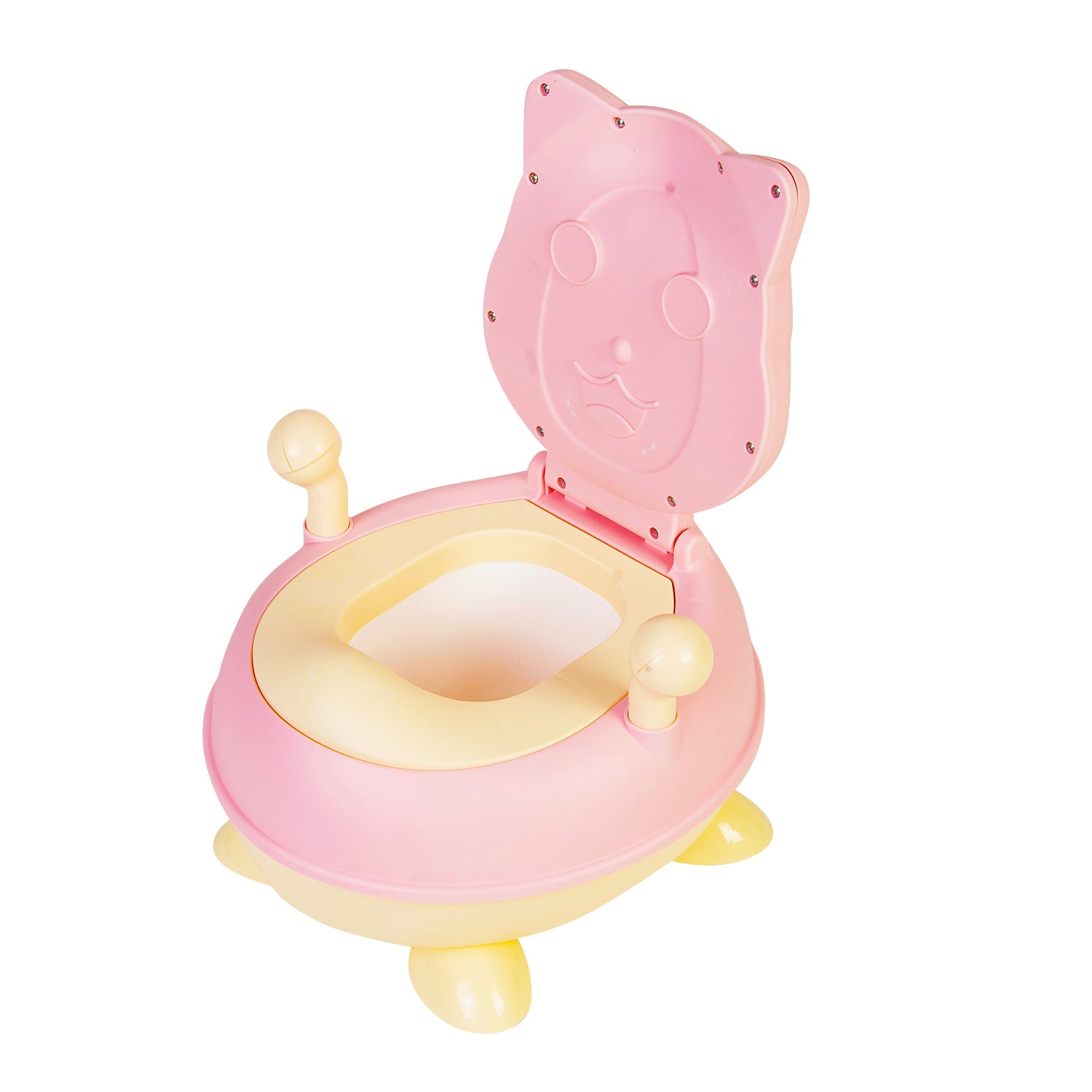 Animal Pink Detachable Potty Chair - Baby Moo