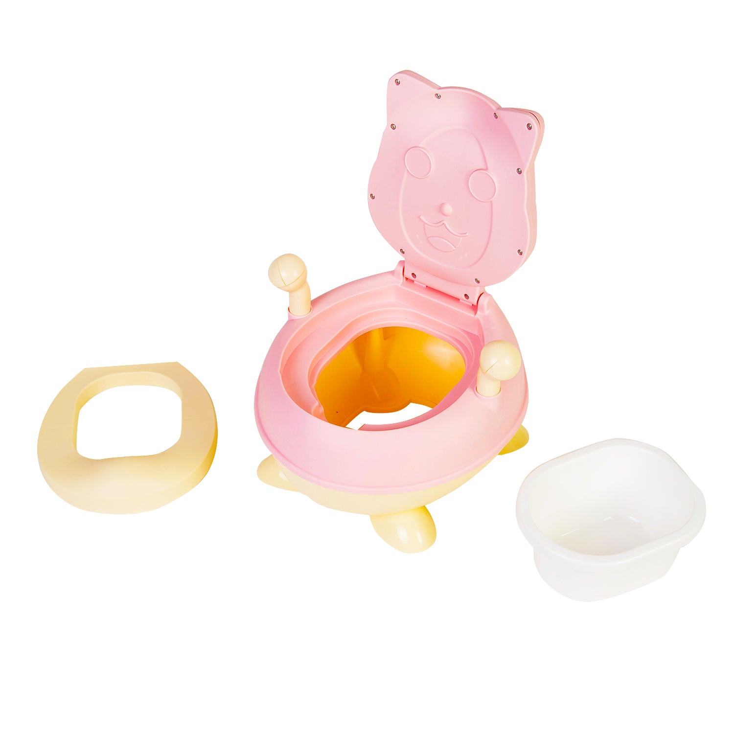 Animal Pink Detachable Potty Chair - Baby Moo