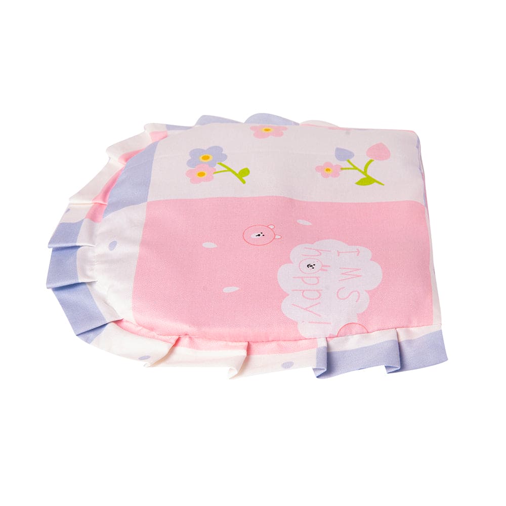 Floral Pink Rai Pillow - Baby Moo