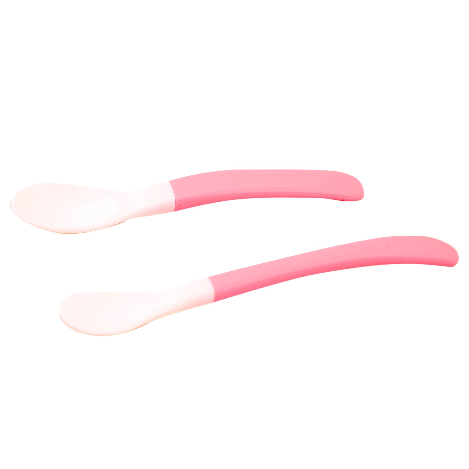 Pink Feeding Spoons Set Of 2 - Baby Moo