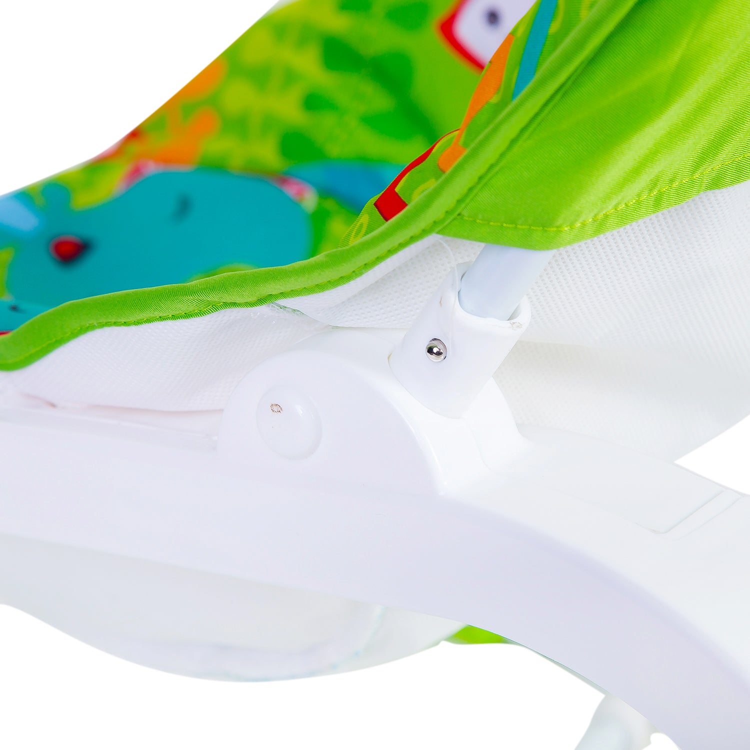 Infant To Toddler With Animals In Jungle Happy Baby Bouncer With Hanging Toys Green - Baby Moo