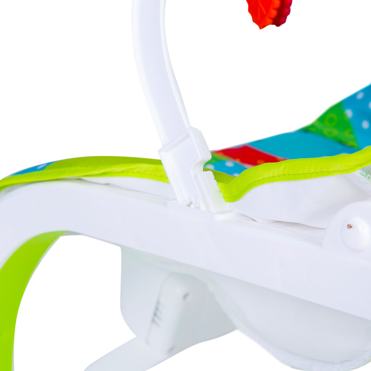 Infant To Toddler Happy Baby Bouncer With Hanging Toys Green - Baby Moo