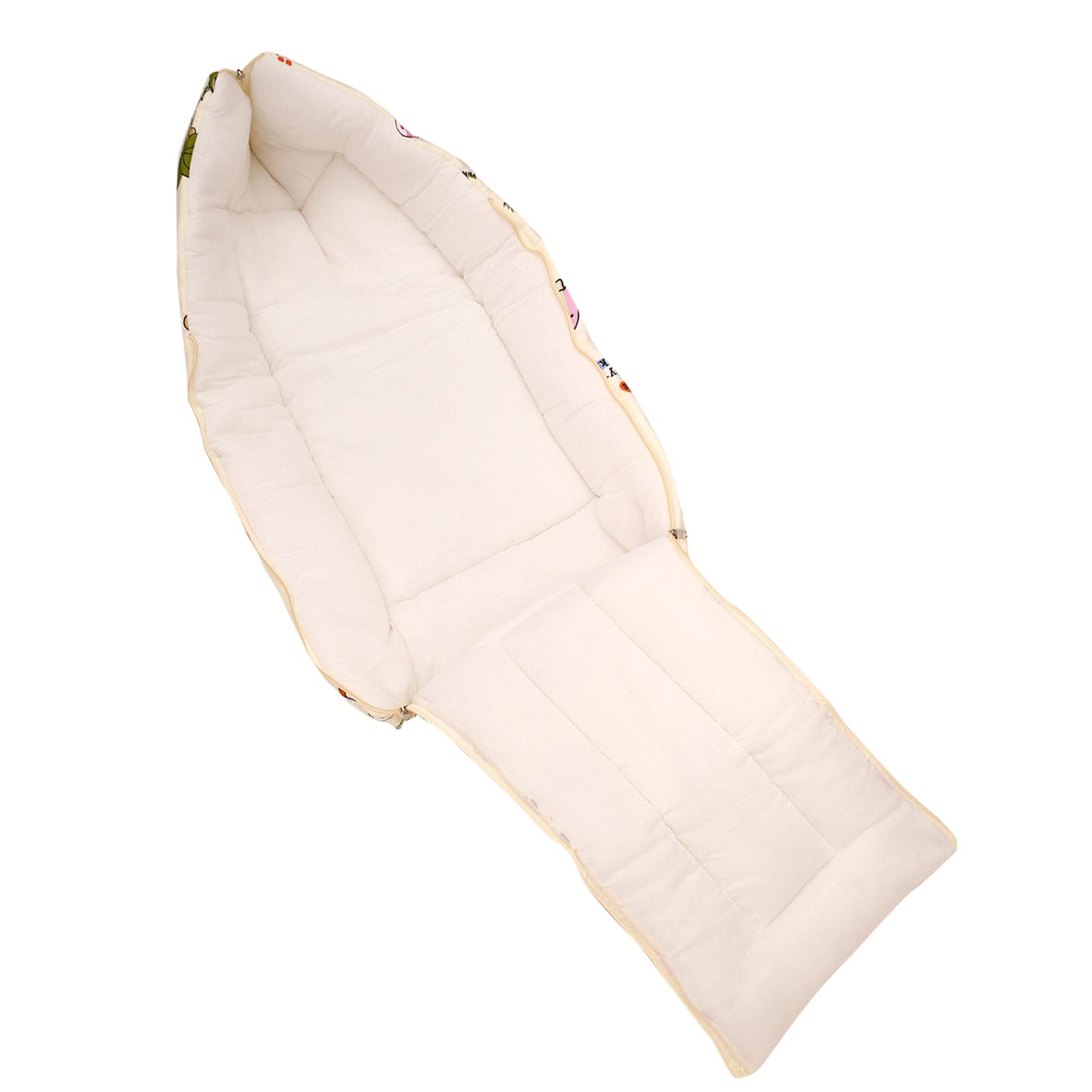 Sleeping Bag I Love Animals Cream - Baby Moo