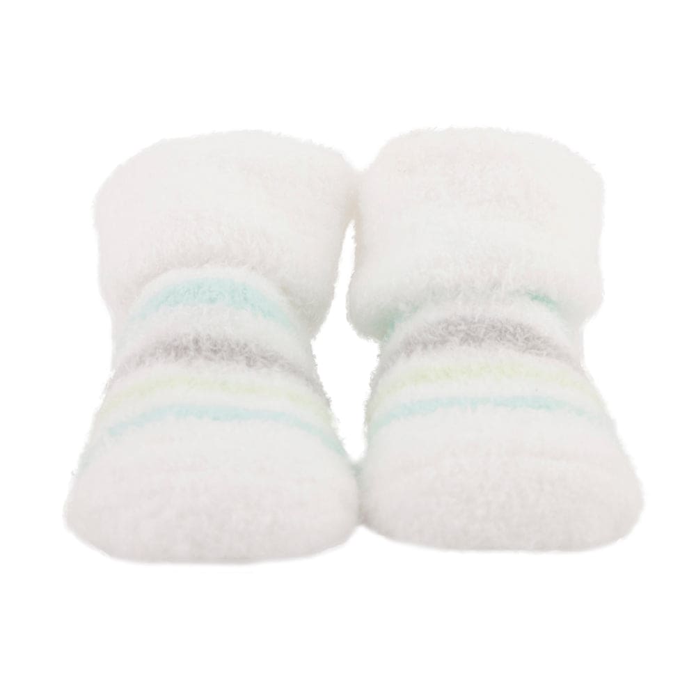 Duck Striped Green 2 Pk Socks - Baby Moo