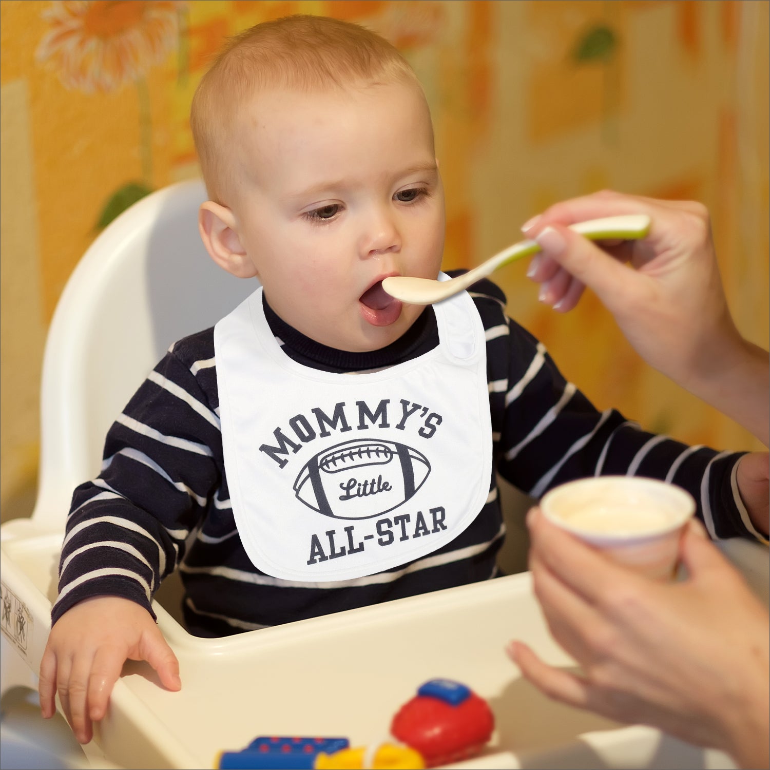 Sporty Multicolour 3 Pk Bibs - Baby Moo