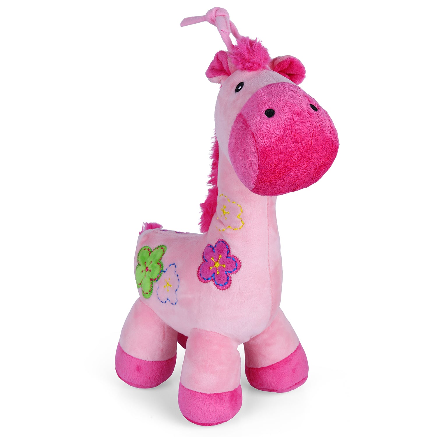 Pony Bed Hanging Musical Pulling Toy - Pink - Baby Moo