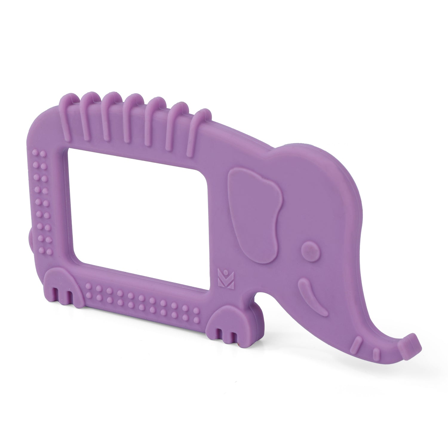 Baby Moo Elephant Soothing Silicon Teether BPA And Toxin Free - Purple - Baby Moo
