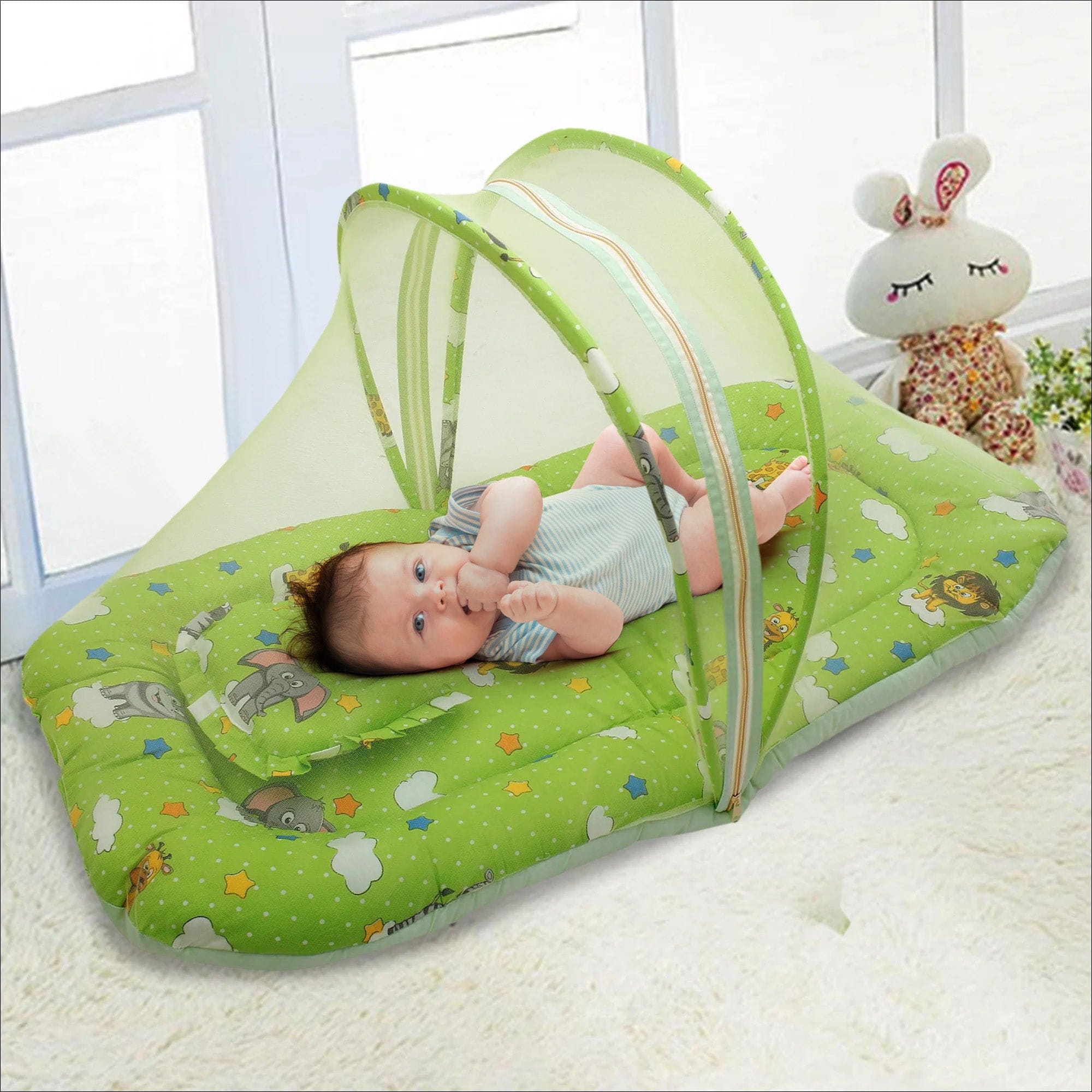 Mosquito Net Bed Set For Baby Mee Mee Baby Mattress Set With