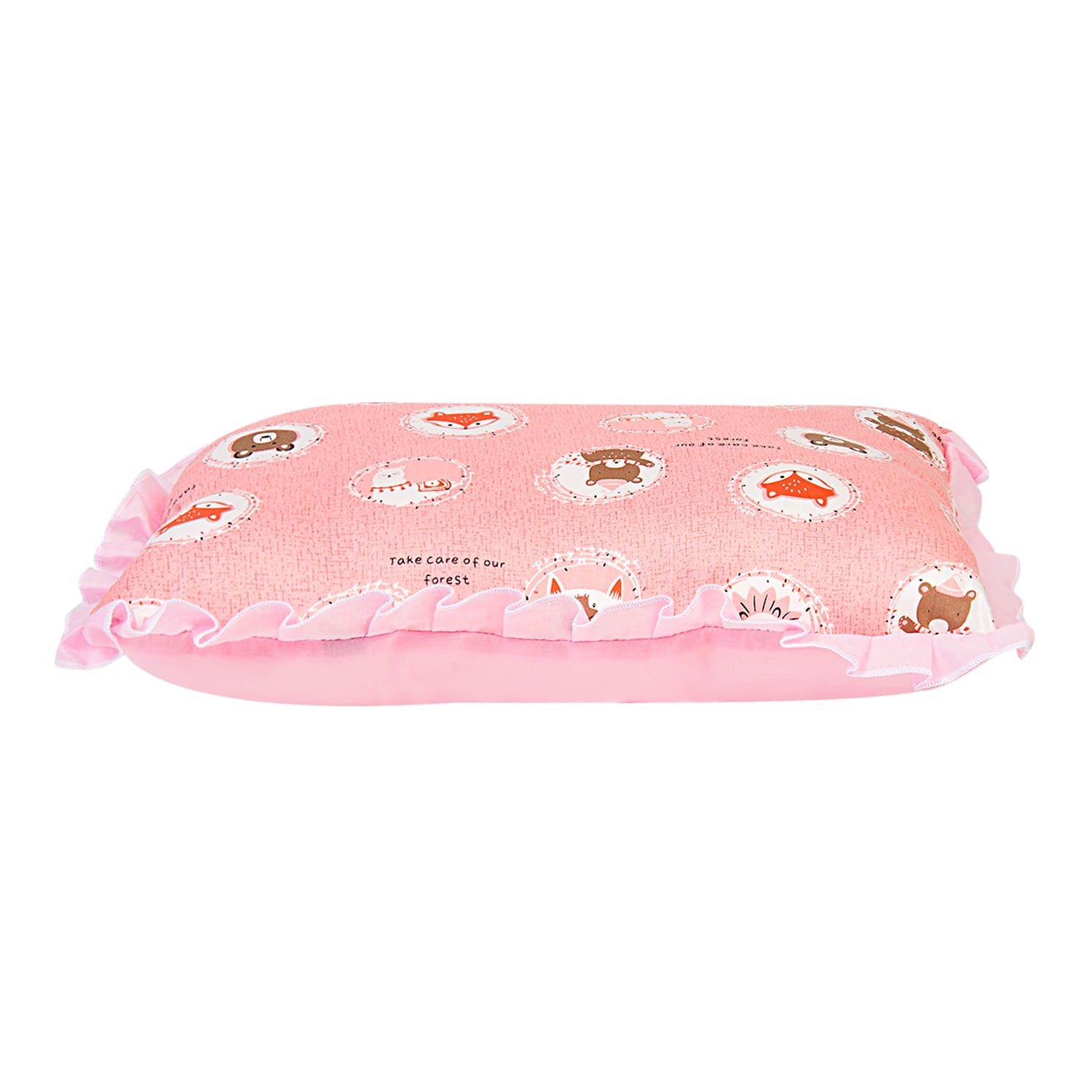 Forest Friends Peach Rectangular Pillow - Sizes available - Baby Moo