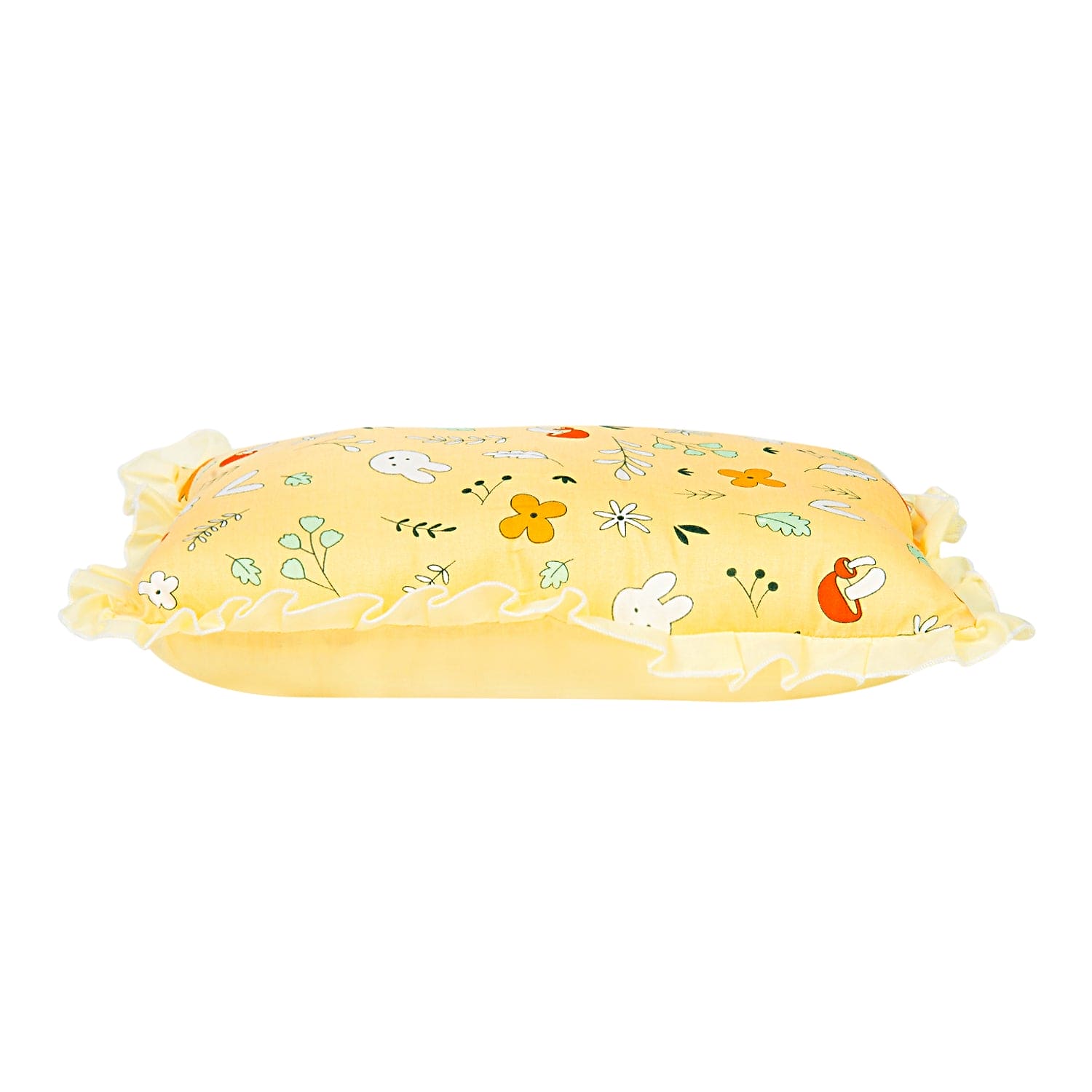 Floral Yellow Rectangular Pillow - Sizes available