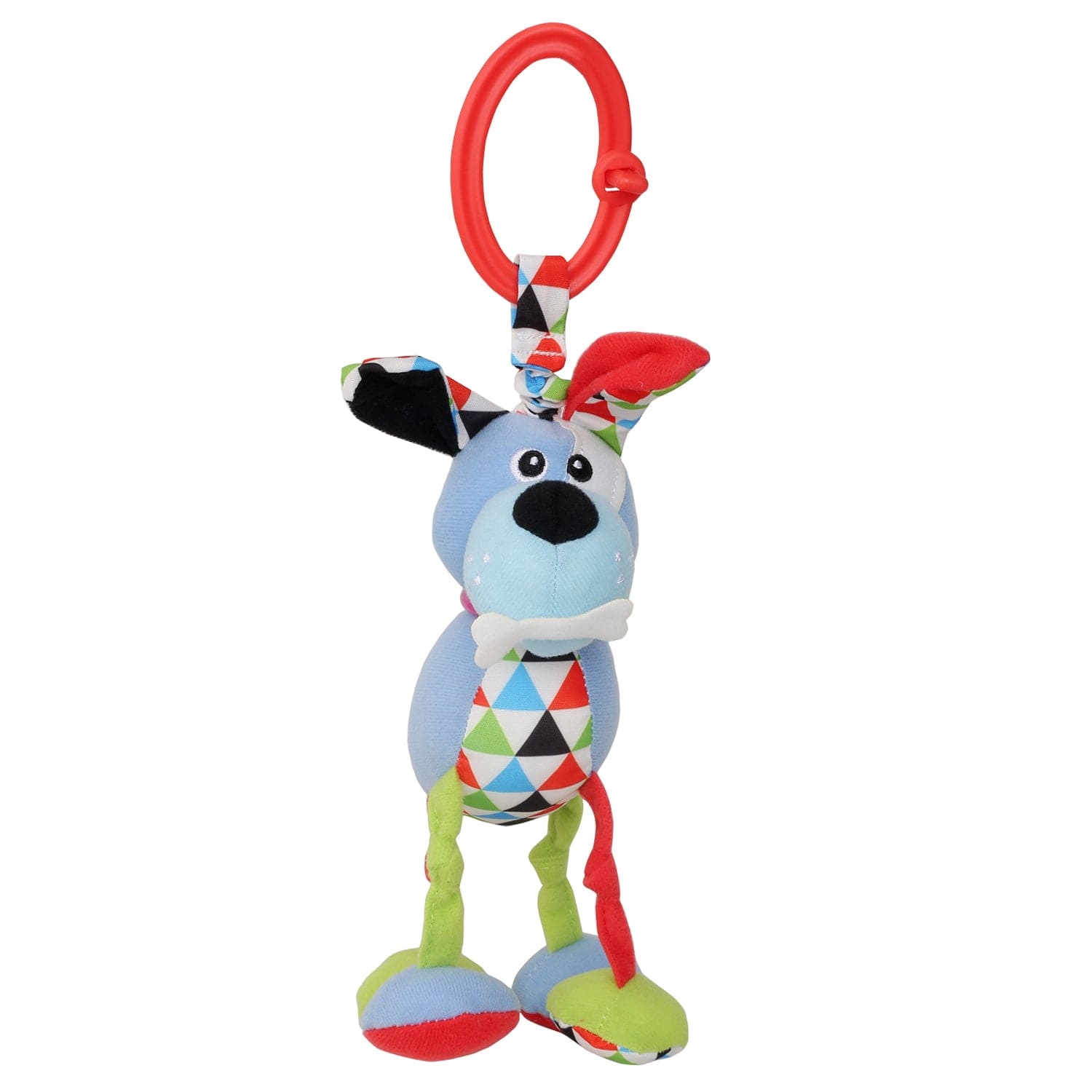 Puppy Blue Hanging Toy With Vibrations - Baby Moo