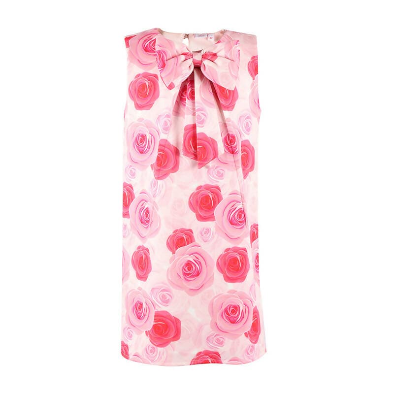 Stella Rossa Baby Rose Printed Dress - Pink