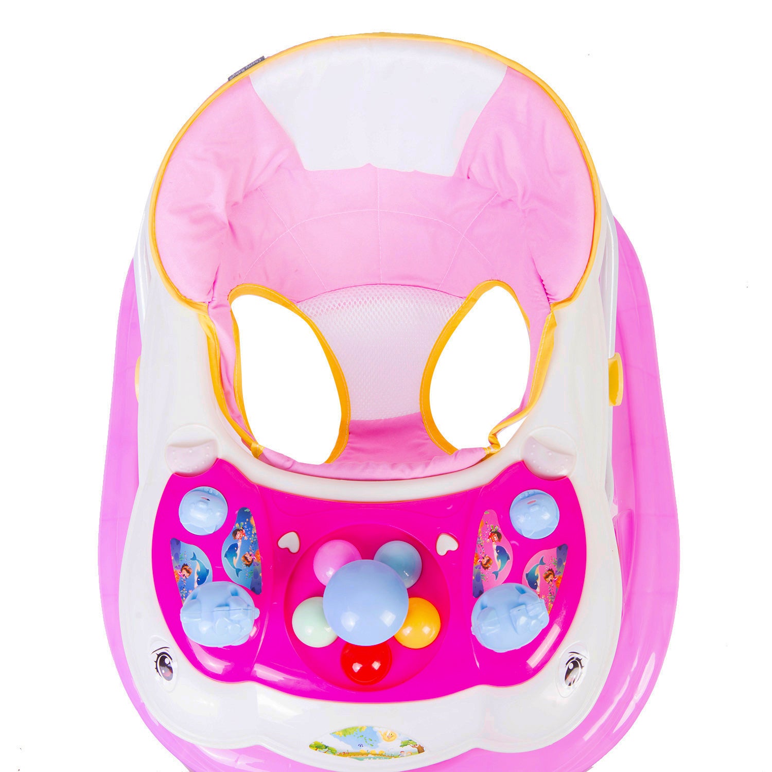 Plain Pink Walker - Baby Moo