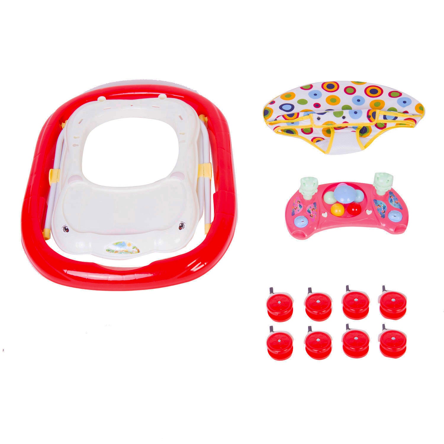Polka Dot Red Walker