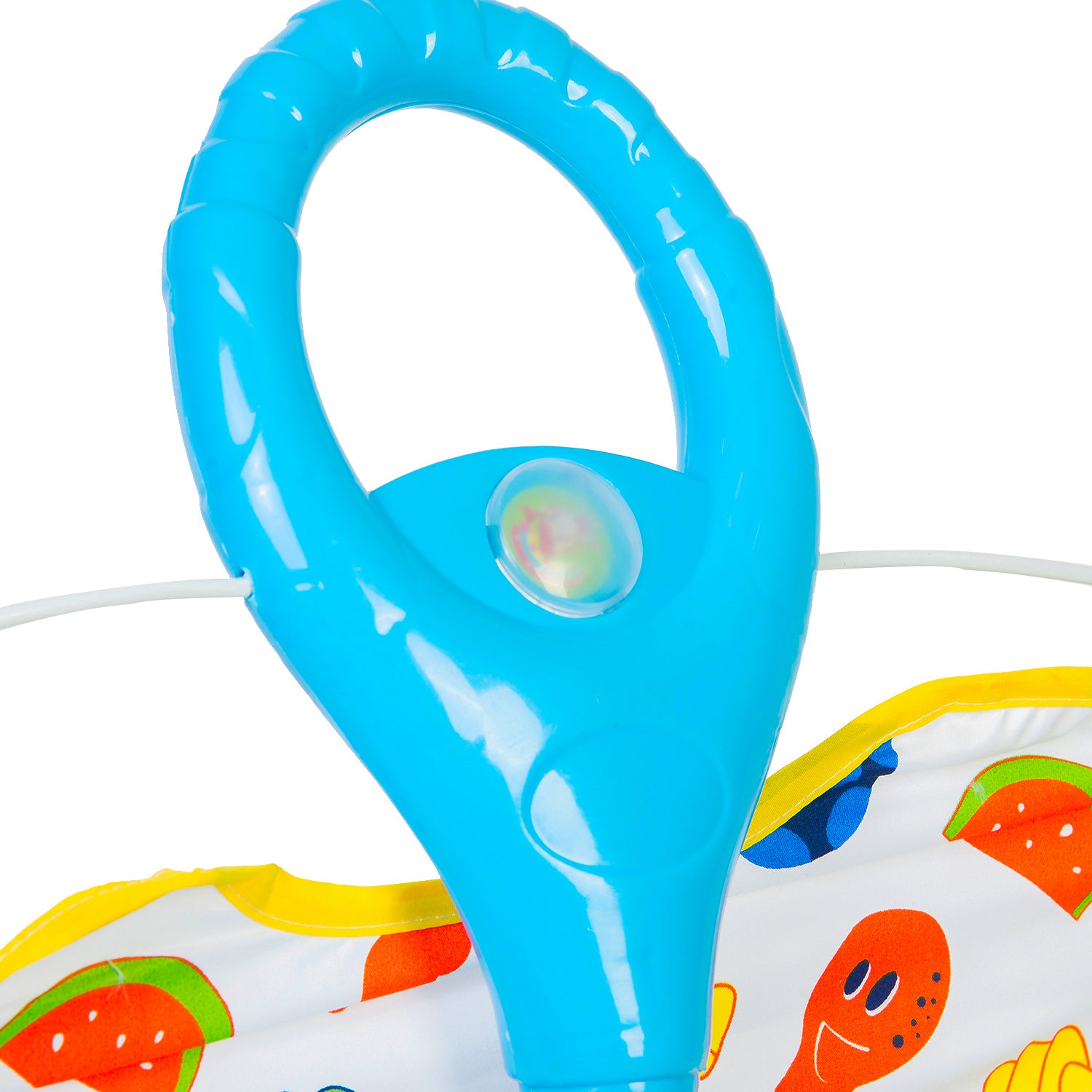 Animal Blue 2 in 1 Premium Walker Cum Rocker - Baby Moo