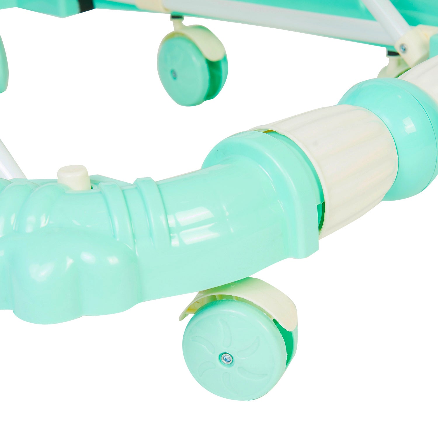 Animal Green 2 in 1 Premium Walker Cum Rocker - Baby Moo