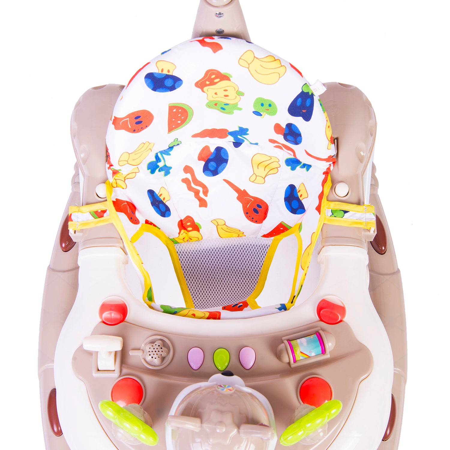 Fruity Beige 2 in 1 Premium Walker Cum Rocker