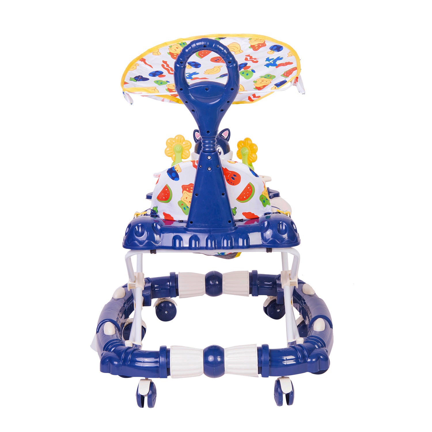 Fruity Blue 2 in 1 Premium Walker Cum Rocker - Baby Moo
