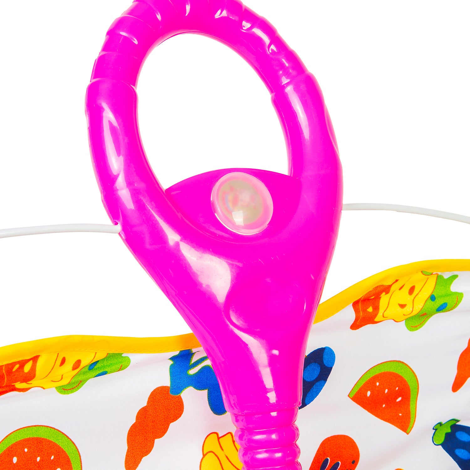 Fruity Pink 2 in 1 Premium Walker Cum Rocker - Baby Moo