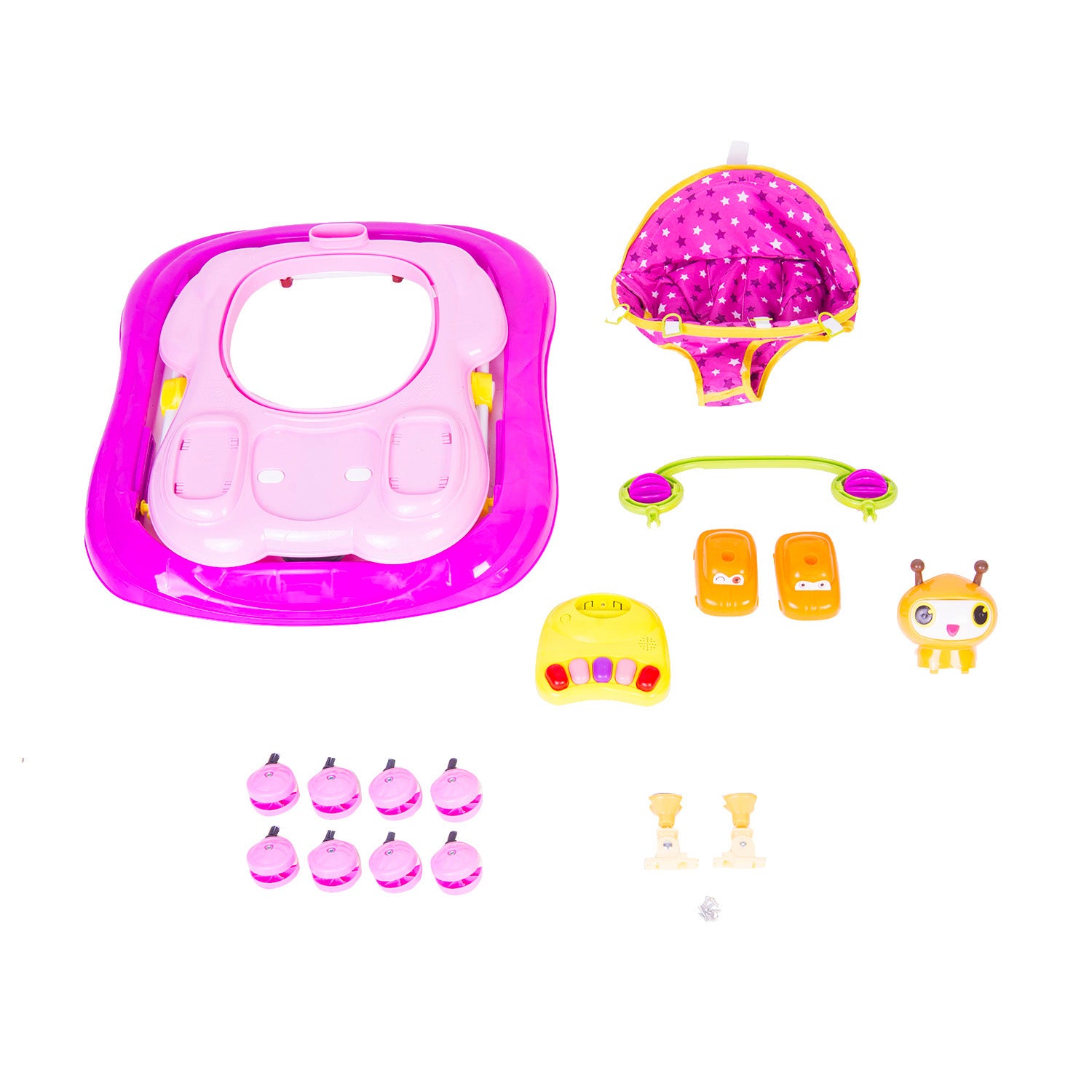 Star Pink Walker - Baby Moo