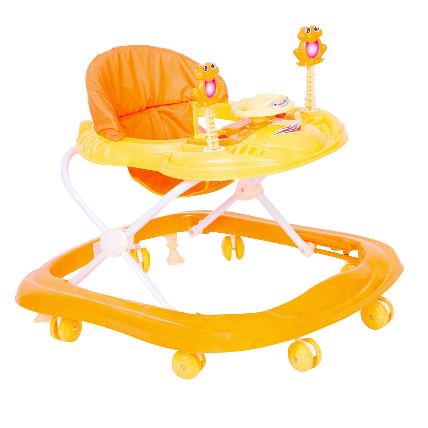 Frog Orange Walker - Baby Moo