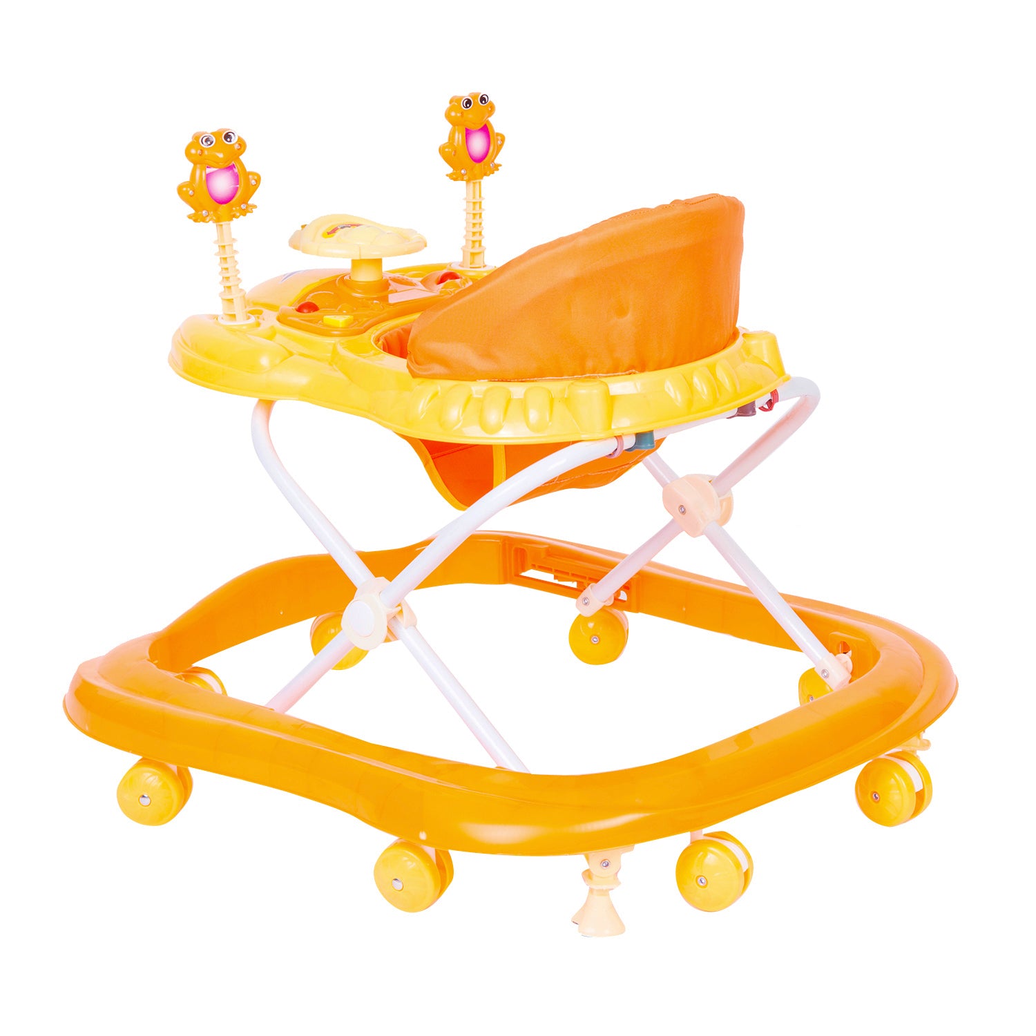 Frog Orange Walker - Baby Moo