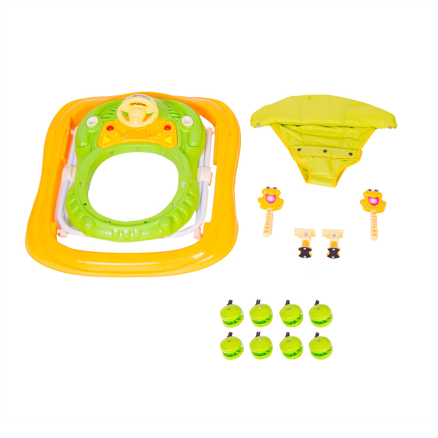 Frog Yellow Walker - Baby Moo