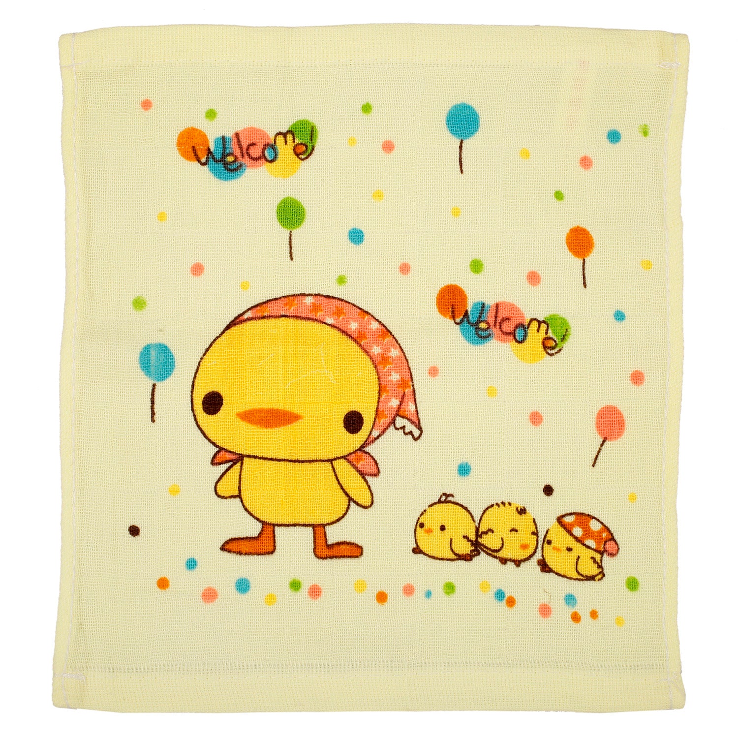 Bunny And Giraffe Multicolour 5 Pk Wash Cloths
