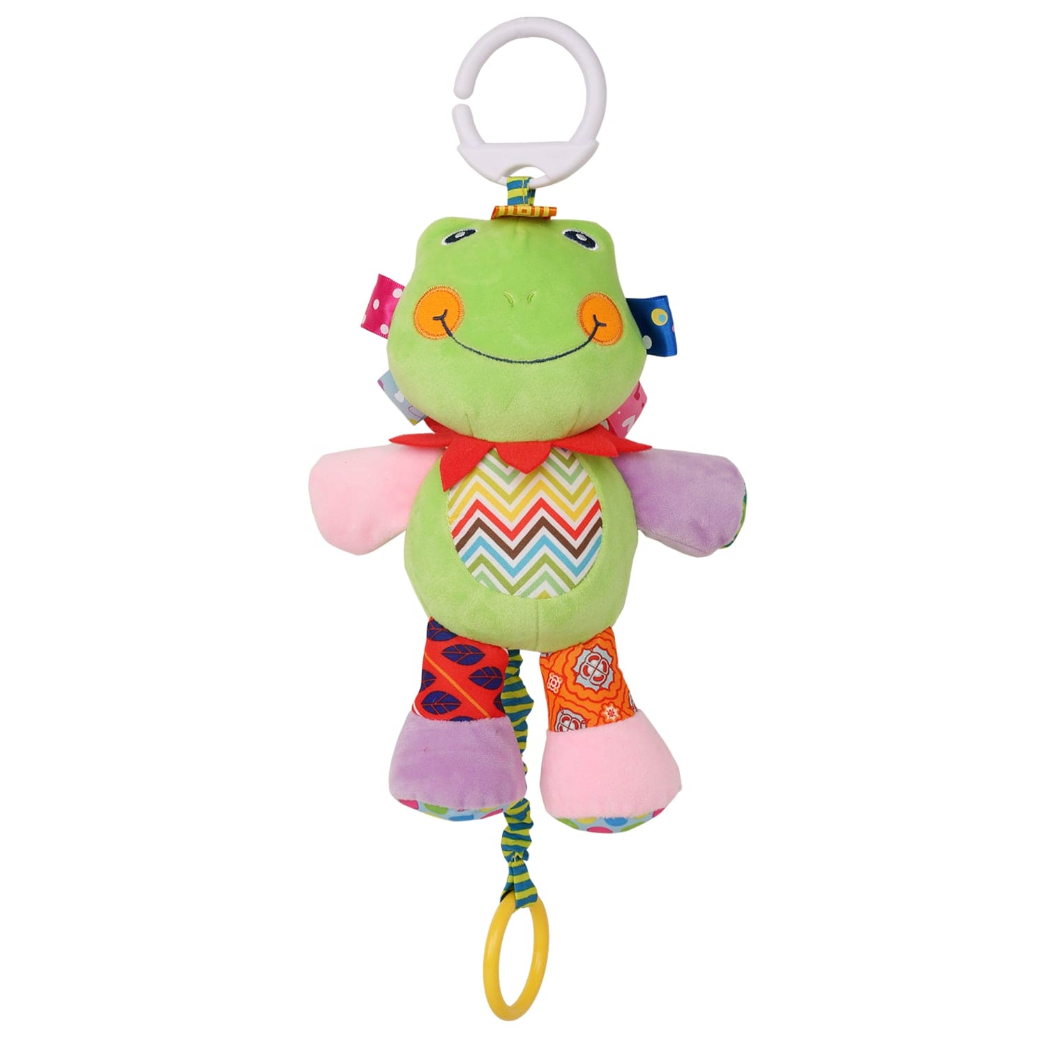 Frog Green Pulling Toy - Baby Moo