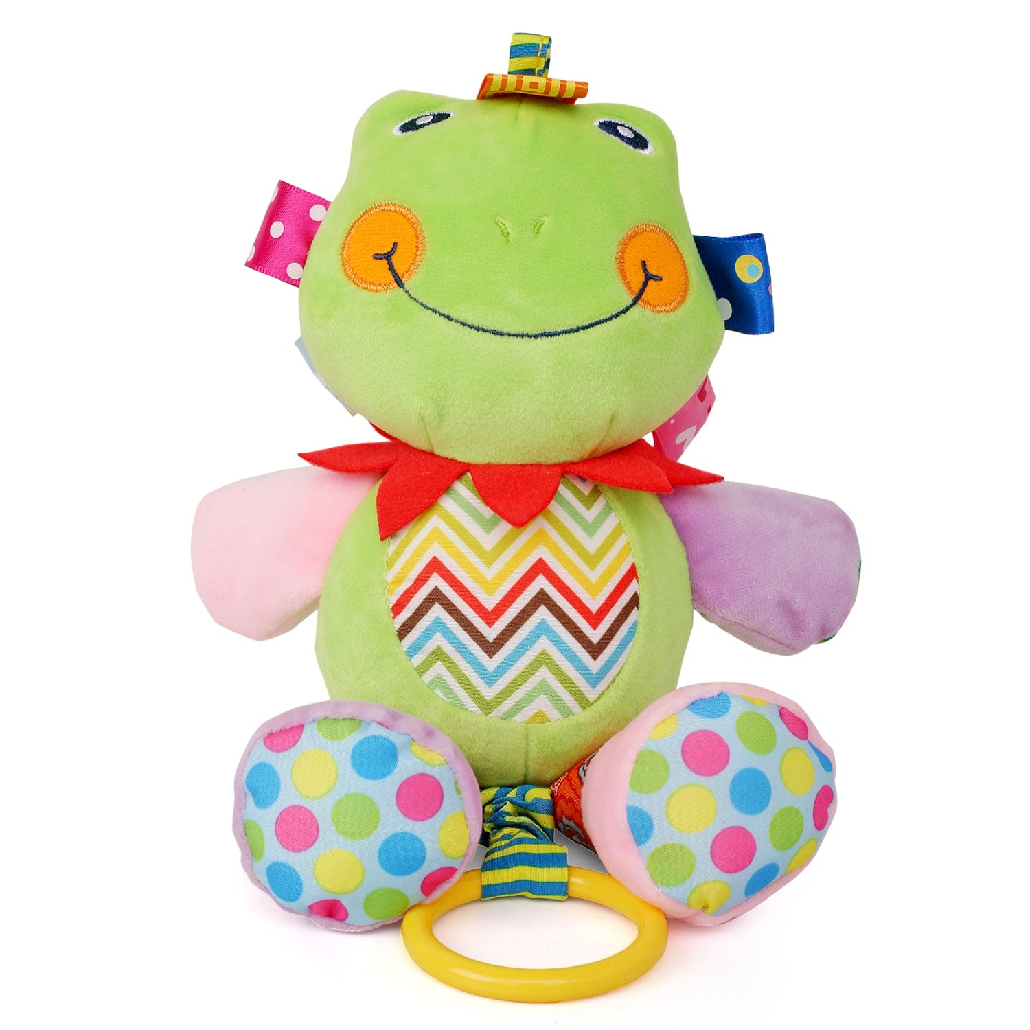 Frog Green Pulling Toy - Baby Moo