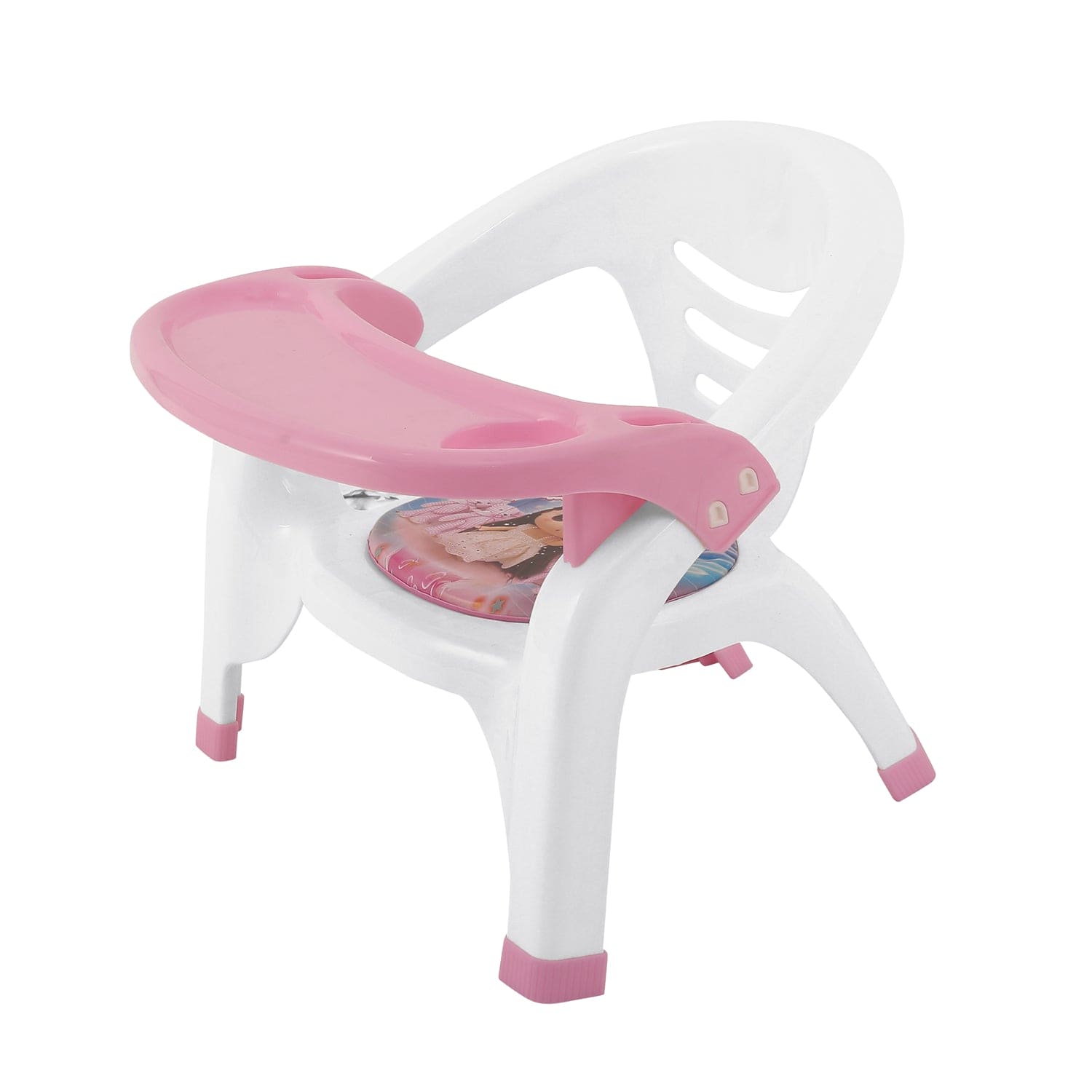 Baby Pink Feeding Chair - Baby Moo