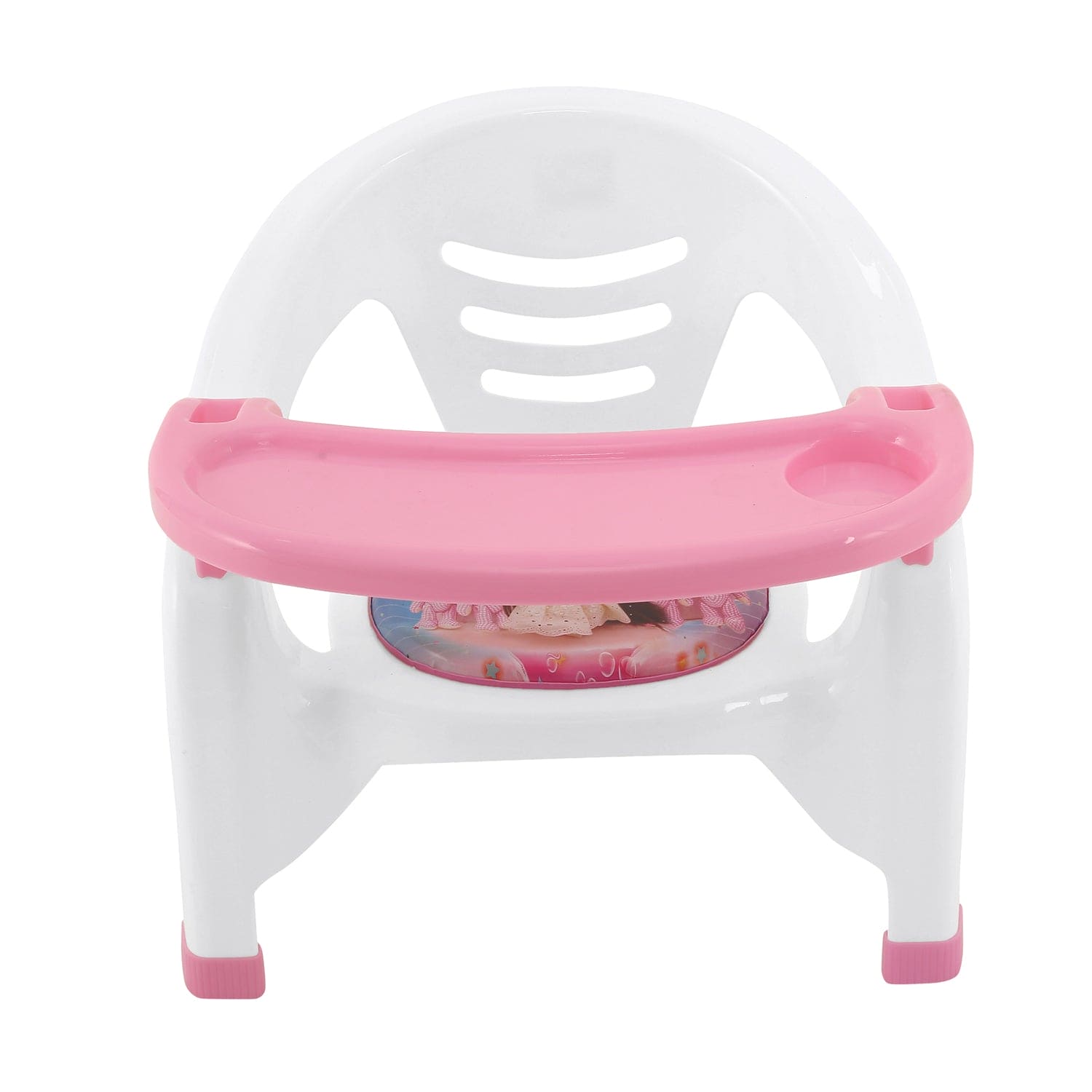 Baby Pink Feeding Chair - Baby Moo