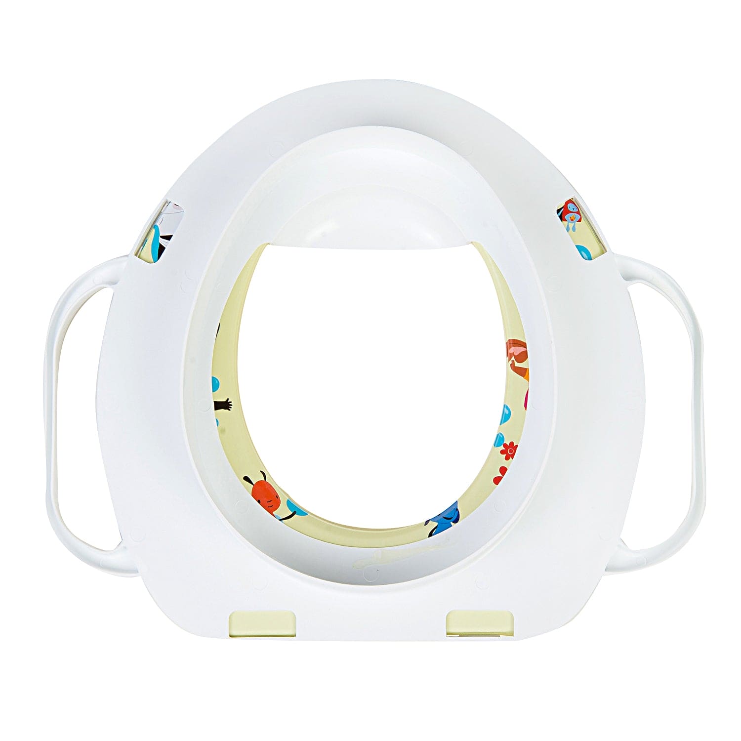 I Love Animals Yellow Potty Seat With Handle - Baby Moo
