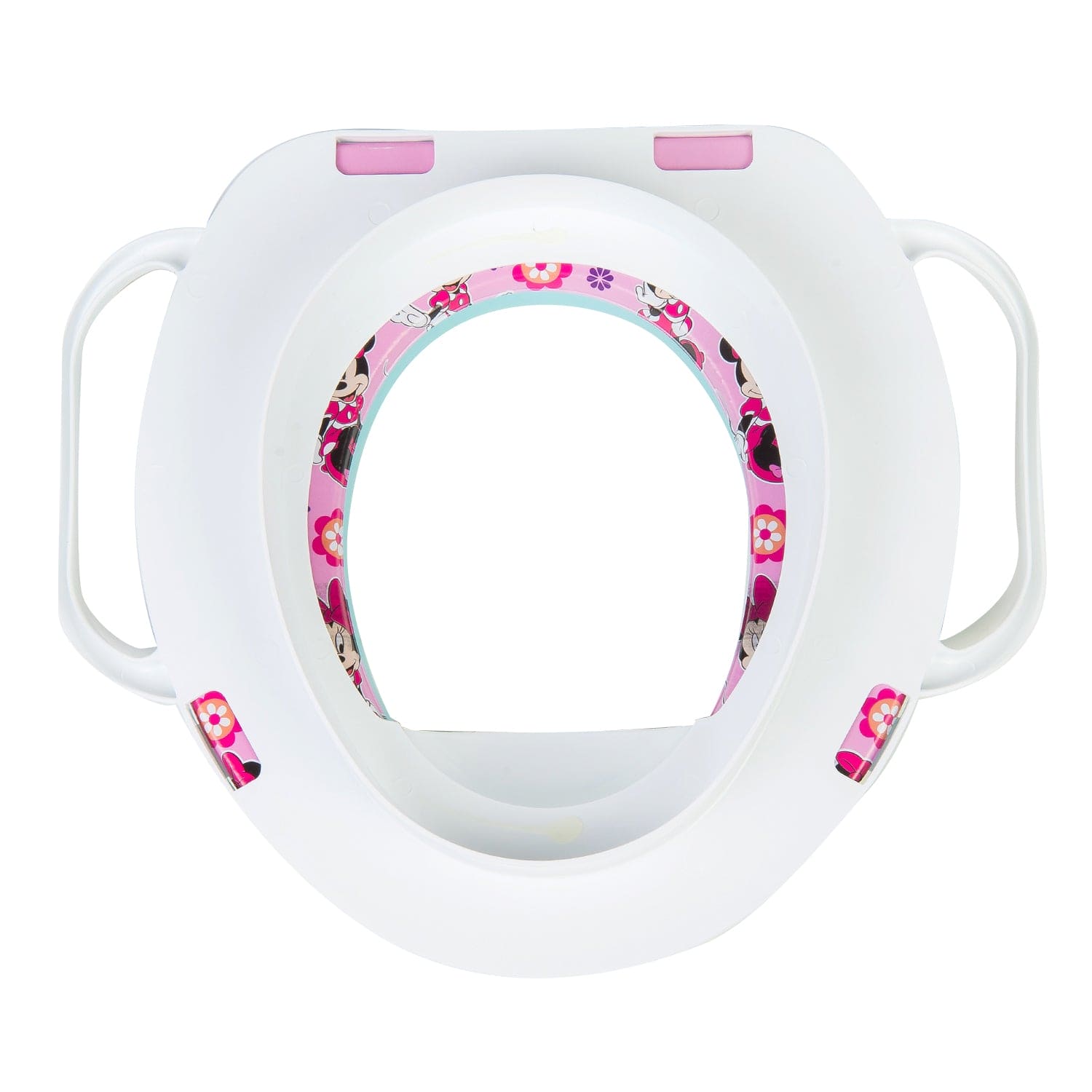 Animals Blue Potty Seat With Handle