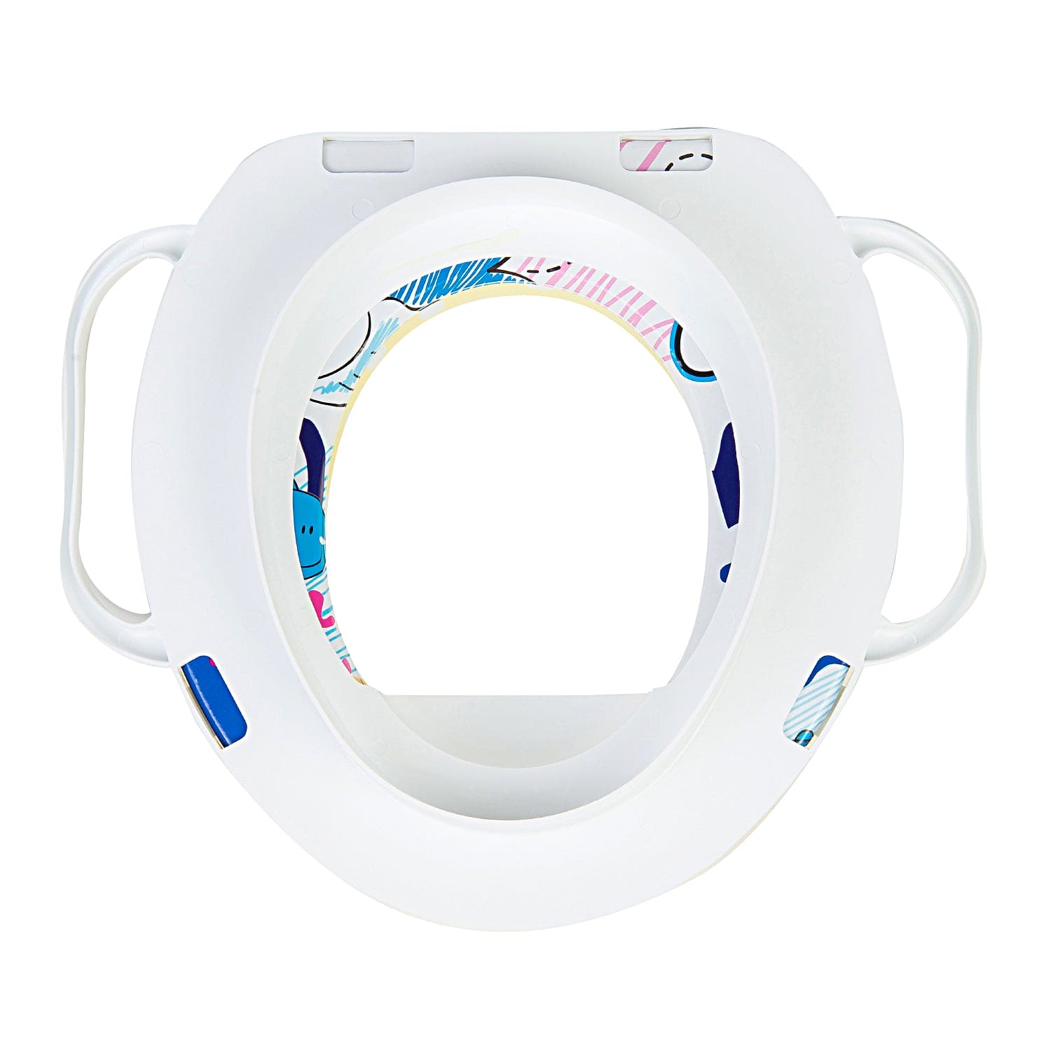Animals Yellow Potty Seat With Handle - Baby Moo