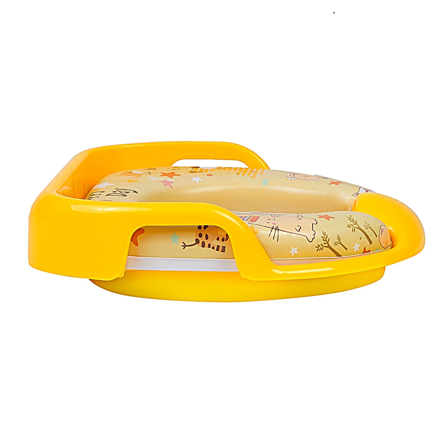 Animals Beige Potty Seat With Handle And Back Support - Baby Moo
