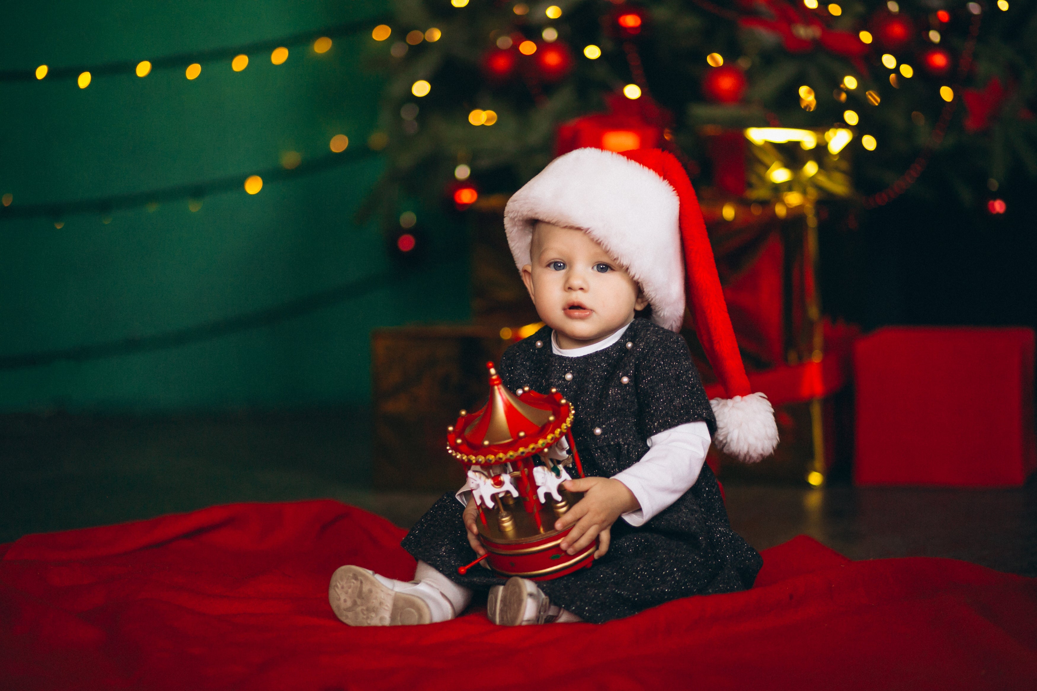 Santa's Little Groover: Funky Finds for Your Baby's First Christmas!