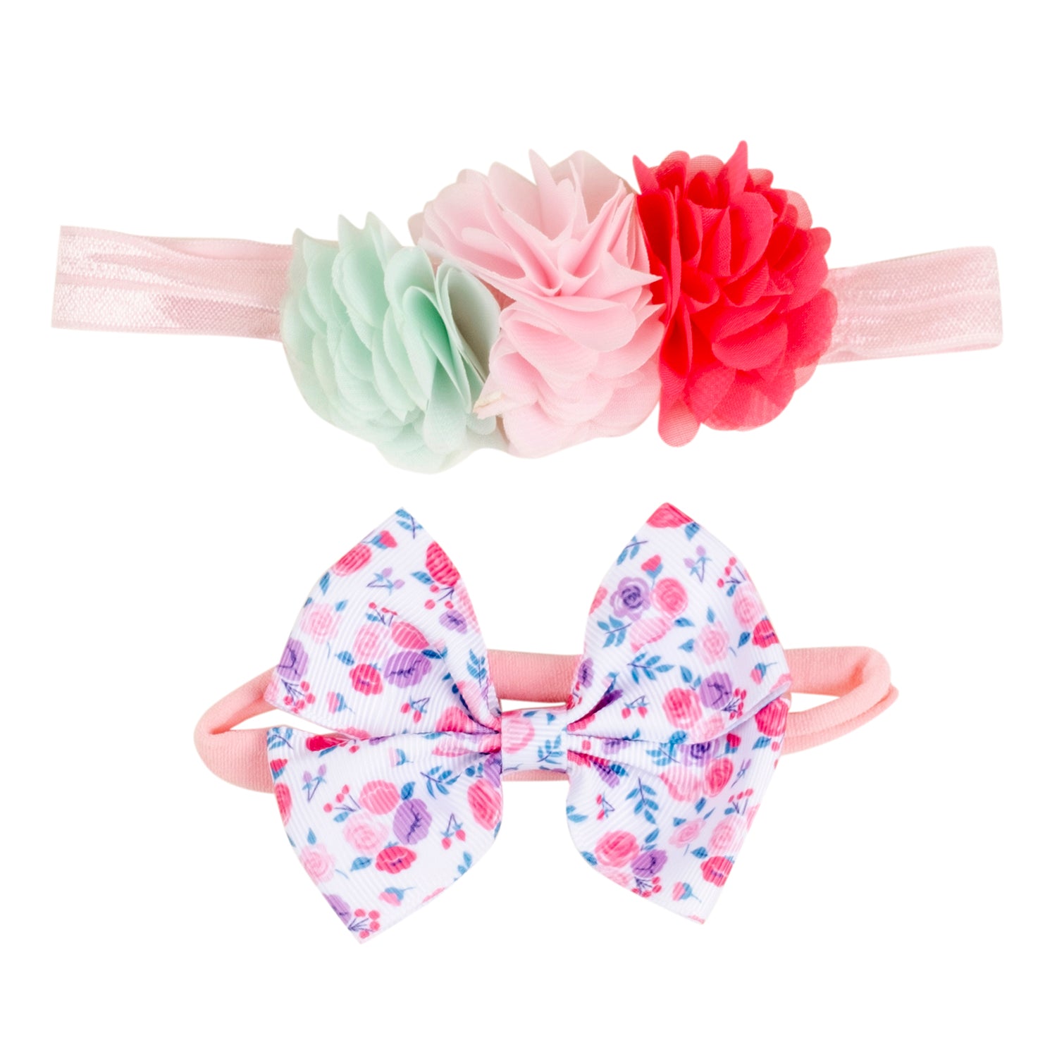 Children Good Flower Cute Bowknot Mesh Bow Head Rope Rubber Band Baby Hair  Ring | eBay